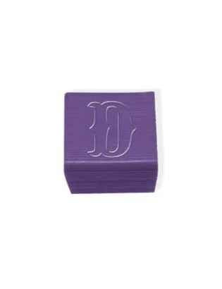 Savon Karité parfum Violette Cube "D" 25 gr