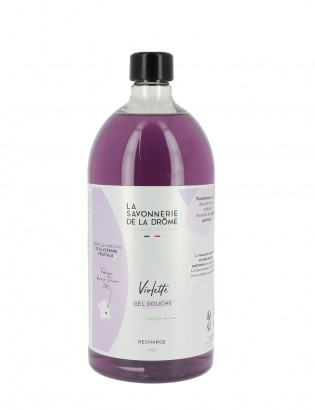 Recharge Gel Douche Parfum Violette 1L