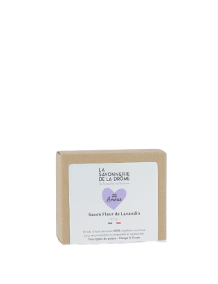 Savon Cœur Karité Parfum Fleur de Lavandin 42 g