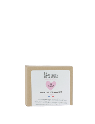 Savon Cœur au Lait d'Ânesse Bio 42 g étui